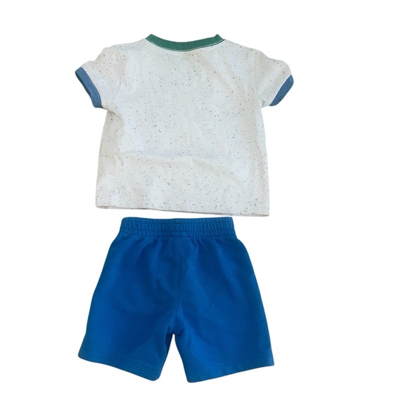 Nike Toddler Sportswear Jersey Graphic T-Shirt & French Terry Shorts Set Sz 2T - Picture 2 of 6